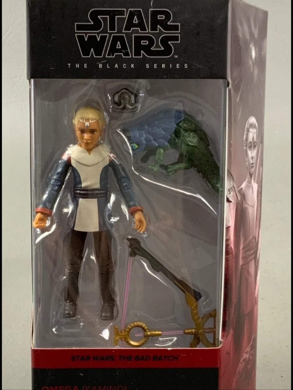 Star Wars Omega Action Figure - Blue, White, Brown, Gold